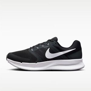Nike Run Swift 3 Men's Black and White Athletic Shoes